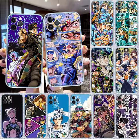 IW15 JoJos Bizarre Adventure Case for Motorola G10 G20 G30 G31 G32 G34 G35 G41 G42 G50 G51 G52 G55 G