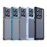 For Moto Edge 60 Clear Case Motorola Moto Edge 60 Pro Cover Coque Fundas Hard Translucent Shockproof