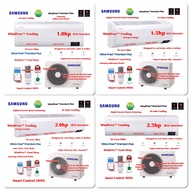 Samsung WindFree Premium Plus Inverter Aircond 1.0hp - 2.5hp Samsung Inverter R32 WindFree Premium Plus Inverter Air Conditioner