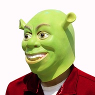 Funny Halloween Shrek mask Latex mask Masquerade Party Funny Shrek mask Headgear Funny