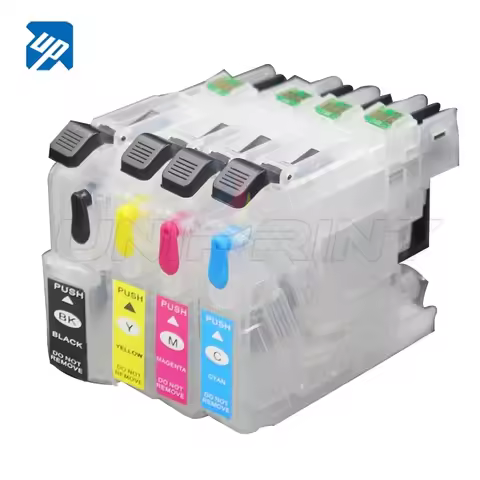 refillable ink cartridge with ARC chip for brother MFC-J460DW J480DW J680DW J880DW J885DW MFC-4320DW