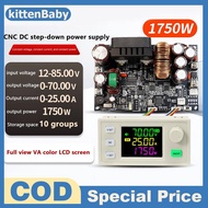 kittenBaby XY7025แปลงไฟฟ้ามี25A 1750W ระบบ CNC มีเสถียรภาพตัวแปลงแหล่งจ่ายไฟ CC CV แรงดันคงที่โมดูล 
