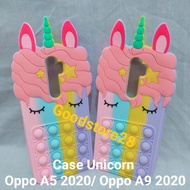 Oppo A5 2020 Oppo A9 2020 Case Pop It Unicorn 3D Casing Oppo A5 2020 A9 2020 Popit Softcase Latest