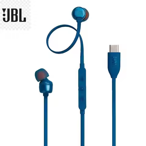 JBL Tune 310C USB‑C Wired In‑Ear Earphones Hi‑Res Pure Bass Headphone DAC Decoding With Mic Remote C