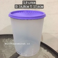 Deco canister 1.9L toples tupperware