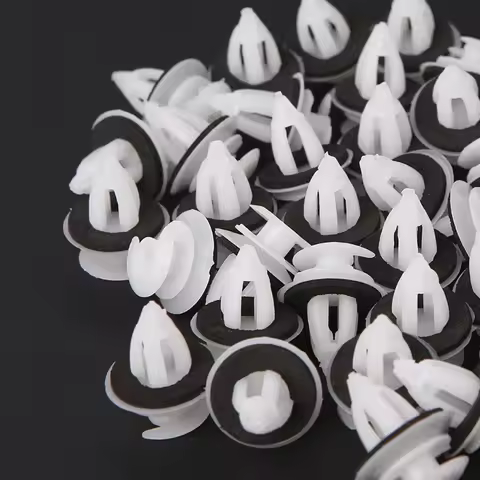 50pcs Auto Fastener Clips Car Door Panel Buckle Interior Decoration Auto Accessories for BMW E81 E82