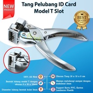Tang Id Card Puncher T-Shape Pvc Hole Puncher Newest Model T Punch Hole Punch