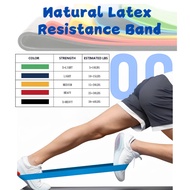 Exercise Band Yoga Gym Hip Training Resistance Band Workout Set Elastic Fisio Band Getah Kaki Traini
