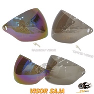 Helmet Visor For SGV Cruiser 2 / KH Cruiser / LTD VTEC Kids / XDOT G118 Half Cut Visorex Motorcycle