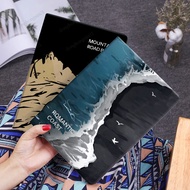 For OnePlus Pad 3 13.2 Soft Silicone Stand Leather Case With Mountain View Pattern For Oneplus Pad 3