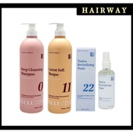 JS Beauty J0 Deep Shampoo+J11 Carrot Mask 1000ml+J22 Tonic 200ml
