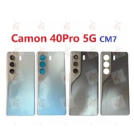 Back cover with Lens for Tecno Camon 40 Pro 5G CM7