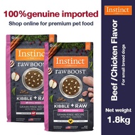 Instinct Raw Boost For Small Breed Real Chicken and Beef Recipe Natural Dry Dog Food 1.8kg/4 lb