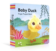 Baby duck finger puppet book Baby Duck Finger Puppet Book English picture book cardboard book small palm book baby toy book 0-3 years old