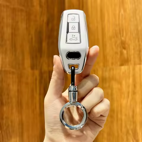 TPU Car Key Case Fob for Audi A5 A5L 2025 Q5 Q6 Q6L A6 2025+ A6L A3 Keychain Remote Decoration Cover