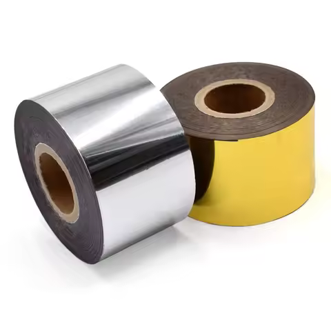 1 Roll Hot Stamping Foil Paper Width 4Cm/Length 120M Hot Foil Stamp Transfer Film for Leather Foilin