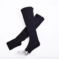 Compression Socks with Zip Leg Support 100% Cotton For Men Women Butterfly Compreshion Stocking