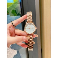 Emporio ARMAN Armani Wrist Watch Quartz Movement Stainless Steel Strap White Dial Women's Watch Trendy Casual Fashion