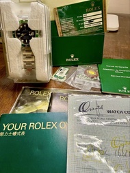 Rolex 勞力士 Submariner NOS 全新 內影 綠黑 16610LV 全套齊 16610 16610LN 116610 126610 116610LV 126610LV