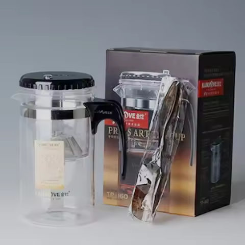 100% Genuine TP-140 Kamjove Art Tea Cup * Mug & Teapot 300ml 10.14 fl oz Teaports Glass tea Kettle E