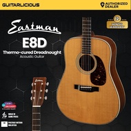 Eastman Guitars E8D Thermo-cured Dreadnought Acoustic Guitar - Natural