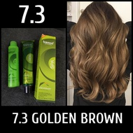 SET BREMOD SPA HAIR COLOR WITH OXIDIZER 7.3 GOLDEN BROWN