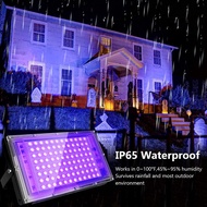 ไฟ LED UV สีดำ100W 200W IP65ไฟเวทีกันน้ำสำหรับงานปาร์ตี้เต้นรำ DJ ดิสโก้บาร์