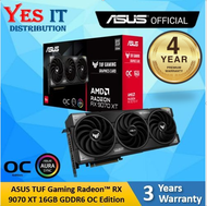 ASUS TUF Gaming Radeon RX 9070 XT OC EDITION 16GB GDDR6 GRAPHICS CARD (TUF-RX9070XT-O16G-GAMING)