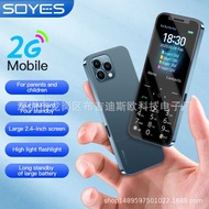 Foreign Trade A6 Camera Card Pocket Mini Children Students Bluetooth Small Phone with Foreign Langua