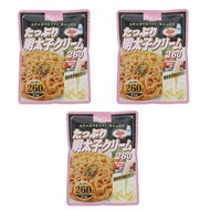 [Bundle of 3] Hachi Mentaiko Cream Sauce 2Servings 260g [Japanese]