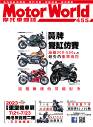 摩托車雜誌Motorworld 第455期：黃牌雙缸仿賽 (新品)