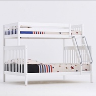 Tomato KidZ เตียง2ชั้น รุ่นTrio| ติดตั้งฟรีในกทมและปริมณฑล |เตียงไม้จริงแข็งแรง | เด็กและผู้ใหญ่นอนไ