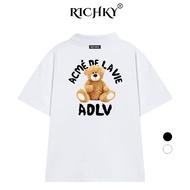 Richky Luxury Premium Polo Collar Tee Acme De La Vie Adlvv Teddy Bear