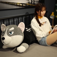 [SHIP 2H] Gấu Bông Chó Husky Siêu To 80cm- 1m5 Thú Nhồi Bông Chó Xám Mặt Ngáo Husky Siêu Ngầu