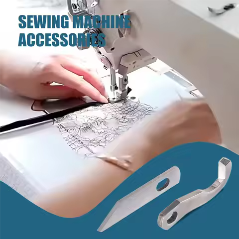 A06K 2PCS for Brother Serger Blade for Brother 1034D Upper and Lower Knife X77683001 XB0563001