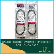 ㍿ ◳ § BANDO scooter variable speed belt/ fan belt for Honda Dio 3 (658-18.2-30-8) (GREEN)