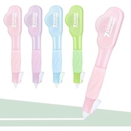 Temiary 4 Pack Correction Tape Pen, 0.27 in x 78.7 Ft White Smooth Pull Out Tape Pens for Writing, T