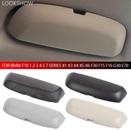 LOOKSHOW Car Sun Visor Sunglasses Case Holder Glasses Storage Box for BMW F10 1 2 3 4 5 7 Series X1 