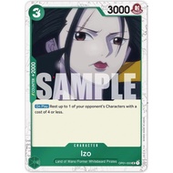 ONE PIECE CARD IZO (PRB01) GLITTER FOIL OP01-033 UC ENGLISH
