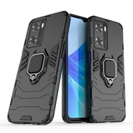 Case For OPPO A77S Casing Armor Hard Stand PC + TPU Silicone OPPO A77S A 77S Cover