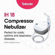 BEURER IH18 Air Compressor Nebulizer | 5 Years Warranty | Asthma Relief Inhaler for Kids & Adults