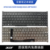 Suitable for Acer A715-51G-52VH N22Q3 A315-24P N23C3 A315-510P Keyboard