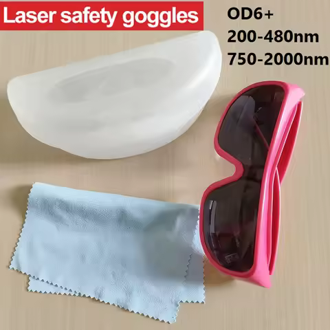 Ipl Laser Safety Glasses OD6+ 755 808 1064nm 1470nm Protective Laser Goggles for Laser Hair Removal 