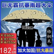 Next Day At Sunscreen 182cm Extra Large Twelve-Bone Anti-Storm Business Four-Person Sunny Umbrella X