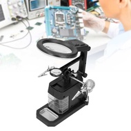 TE-803 Pegangan Solder dengan Kaca Pembesar LED - Presisi Menyolder dan Nyaman Hemat Waktu
