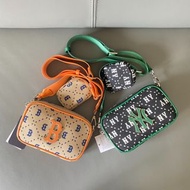 MLB老花滿標NY撞色相機包小方包單肩斜挎包