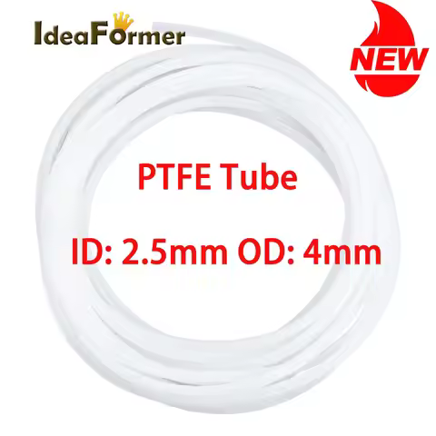 Bambu Lab Ptfe Tube 2.5mm 4mm P1P AMS A1 Mini 3D Printer Teflonto Pipe 1.75mm Bambulab Ptfe Tube 4m 