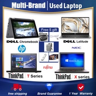 【COD】Various brand Original Second Hand Laptop Dell Affordable netbook Lenovo Thinkpad Gaming Loptop