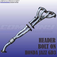 Car Exhaust Header 4-2-1 Bolt On Flexible Honda Jazz Gd3 Original Company_Exhaust