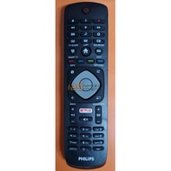 (Local Shop) Genuine Original 100% New Original Philips TV Remote Control With NetFlix